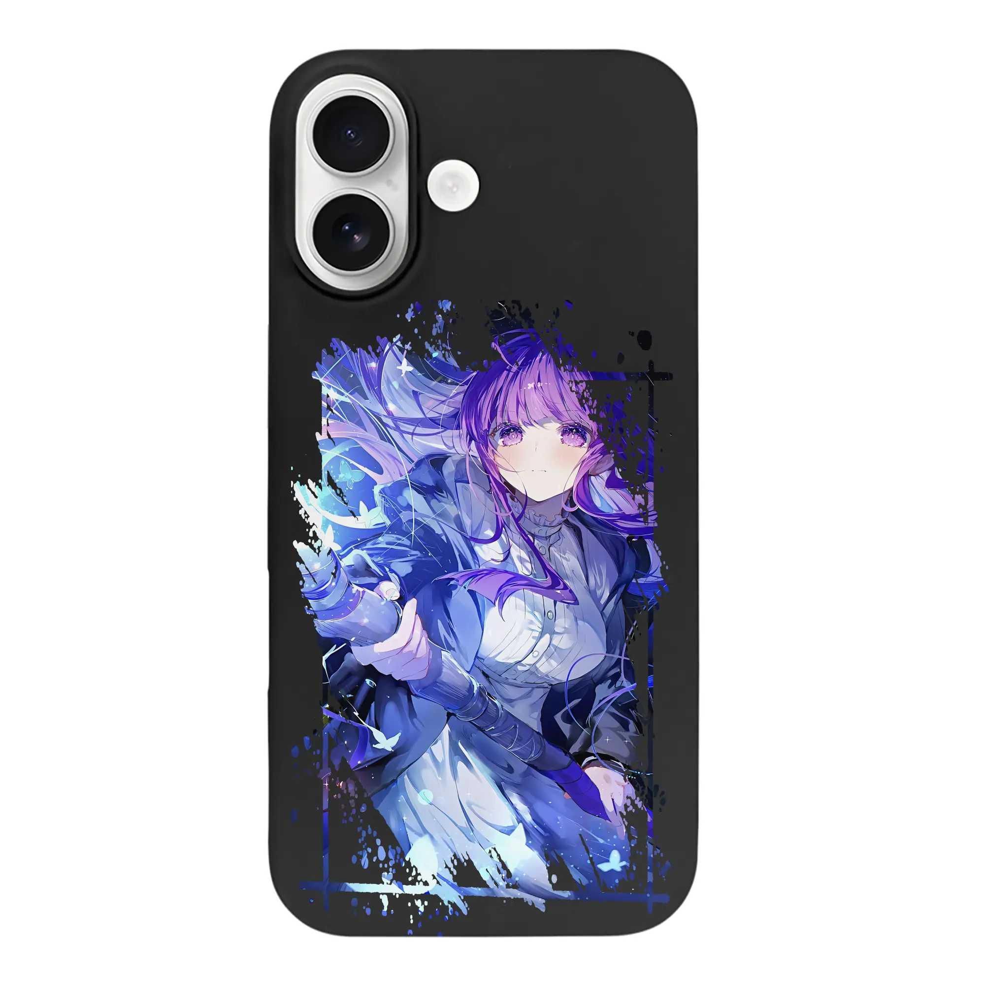 葬送のフリーレン（Frieren） グッズ,フェルン（Fern） - iPhone 17 シリーズ シリコンケース 薄型 耐衝撃 指紋防止 ソフトタッチカバー 精密フィット 傷防止 保護ケース iPhone 17/17 Air/17 Pro/17 Pro Max 対応